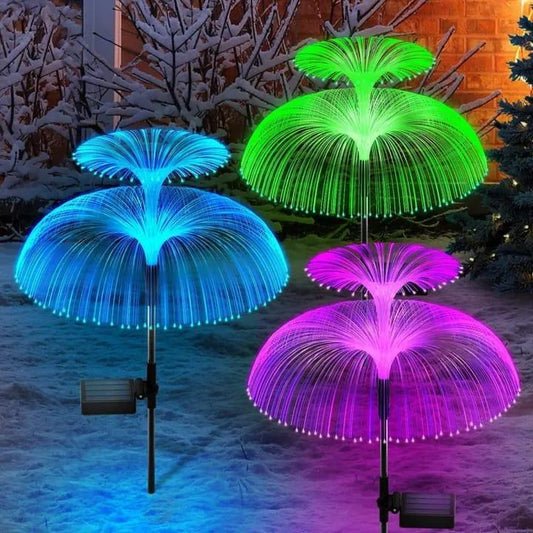 Solar Powered Jellyfish Light – Color Changing Waterproof LED Garden Decor