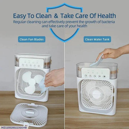 Rechargeable Portable Fan – Easy to Use Personal Cooling Fan with Long Battery Life