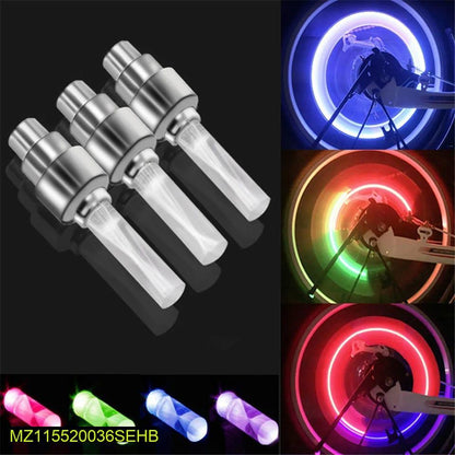 Multicolor LED Wheel Lights for Bike Car - 2 Pcs (BUY 2 TO GET 200 DISCOUNT)