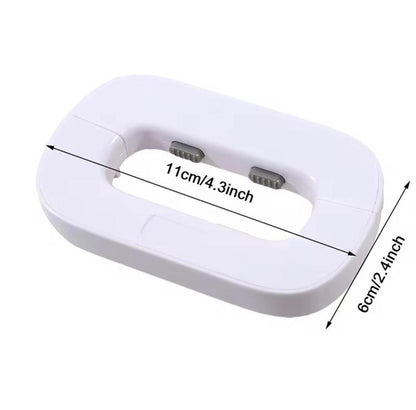 White Compact Drawer & Refrigerator Lock for Home Security Durable Cabinet Safety Lock