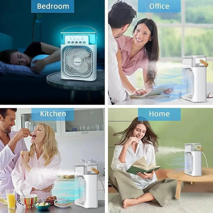 Rechargeable Portable Fan – Easy to Use Personal Cooling Fan with Long Battery Life