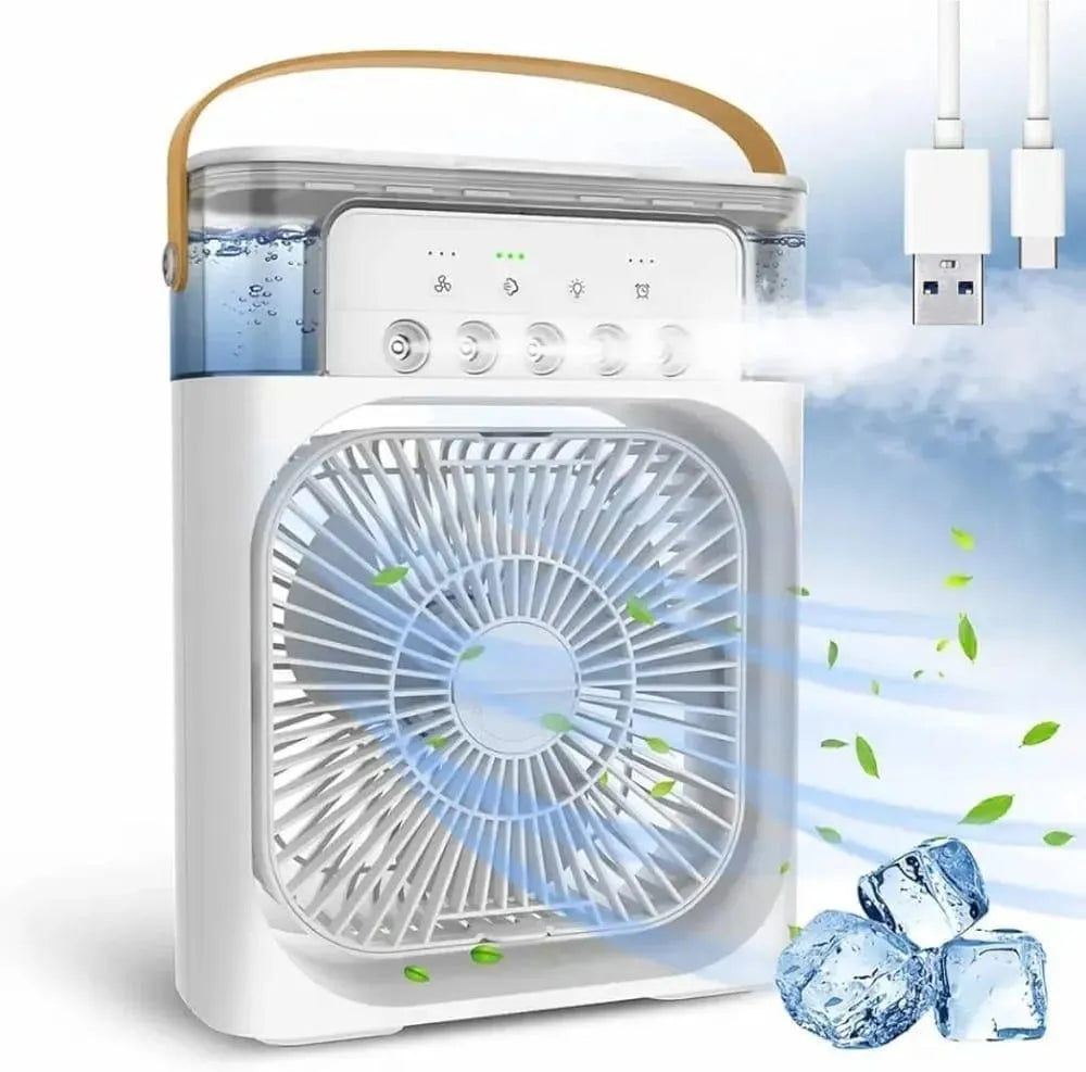 Rechargeable Portable Fan – Easy to Use Personal Cooling Fan with Long Battery Life