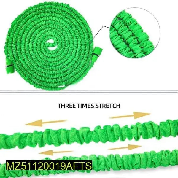 100FT Expandable Garden Hose Pipe with 3X Stretch Design