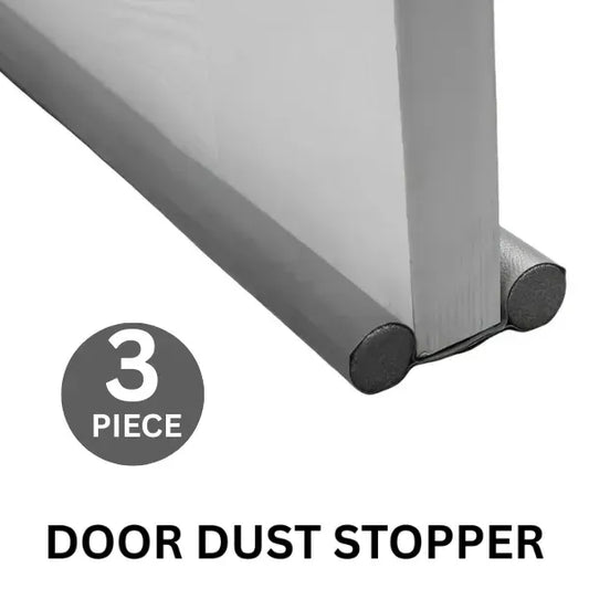 3 Piece Non-Woven Door Draft & Dust Stopper Set for Noise, Air & Insect Protection