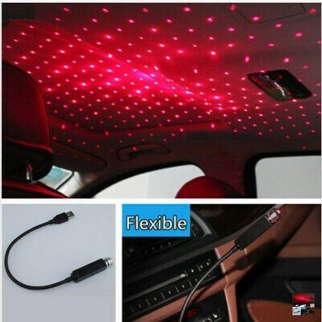 Car Roof Projection Light LED Starry Sky Interior Ambient USB Night Lamp for All Vehicles