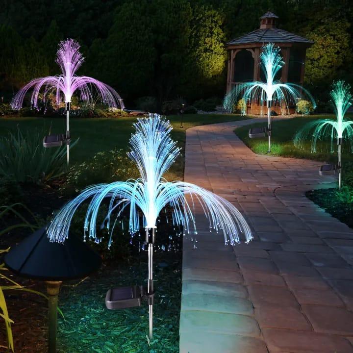 Solar Powered Jellyfish Light – Color Changing Waterproof LED Garden Decor