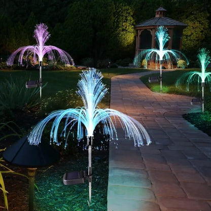 Solar Powered Jellyfish Light – Color Changing Waterproof LED Garden Decor