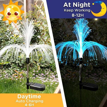 Solar Powered Jellyfish Light – Color Changing Waterproof LED Garden Decor