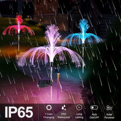 Solar Powered Jellyfish Light – Color Changing Waterproof LED Garden Decor